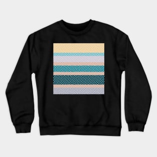 Dots and Stripes Crewneck Sweatshirt